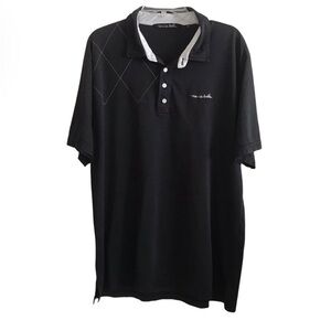 ⛳️Travis Mathew Black Short Sleeve Polo Shirt